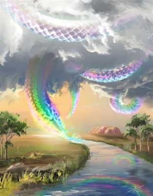  The Rainbow Serpent! Un Mito ancestral sobre el origen del mundo